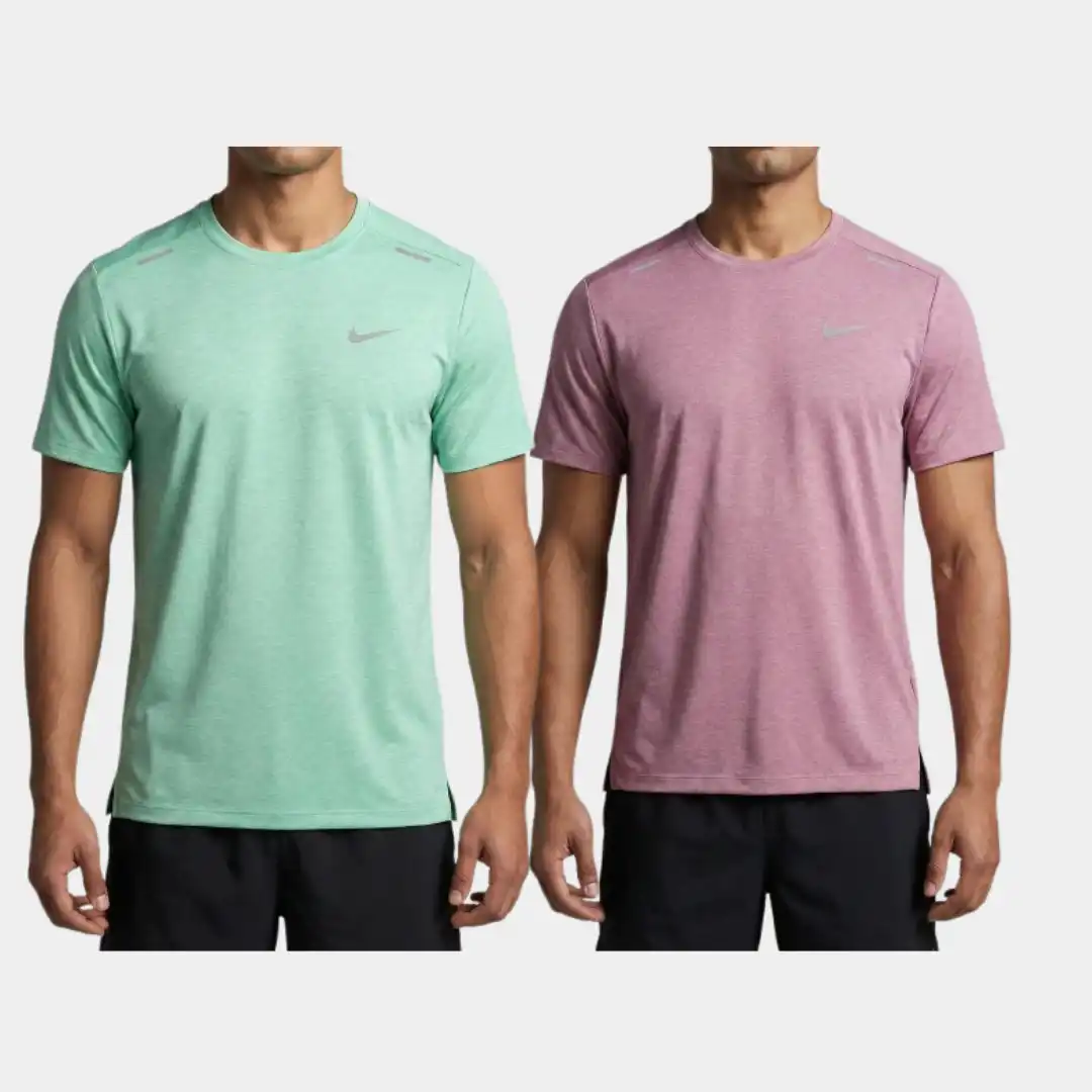 2 Pcs T-shirt ( Candy Pink/Pink )